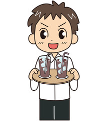 カフェスタッフ