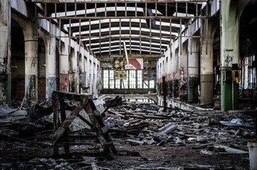 Abandoned ussr factory