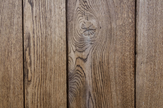 close up from wall wooden panels brown background detail
