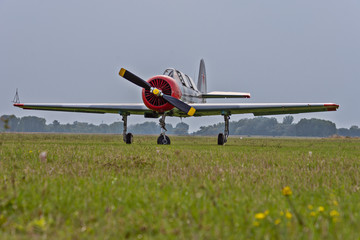 Russian war plane from the Second World War