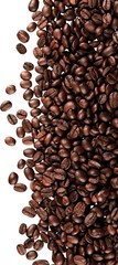 Naklejka premium Coffee Beans - isolated image