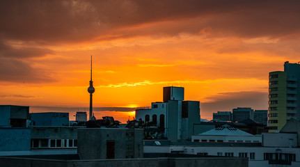 sunrise in Berlin