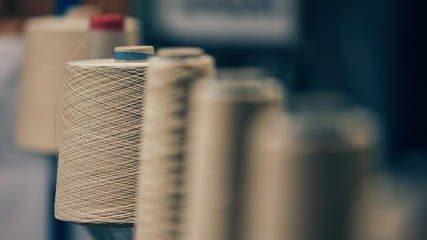 Dyeing yarn fabrics production farm