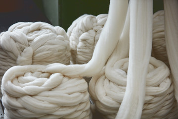 Dyeing yarn fabrics production farm