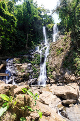 Mountain waterfall Mindoro island. Philippines.