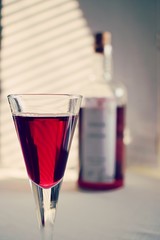 Homemade cherry liqueur - wedding gift