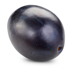 PLum isolated on white