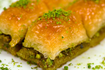 Turkish dessert Antep baklava