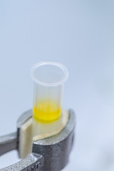 Analysis protein for study Chemical composition in laboratory.