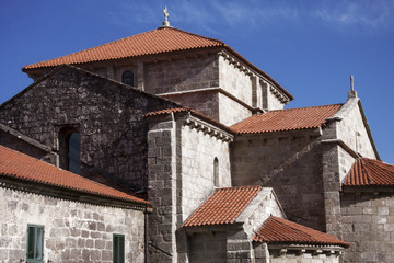 Fototapeta na wymiar Mosteiro de Santa María da Armenteira