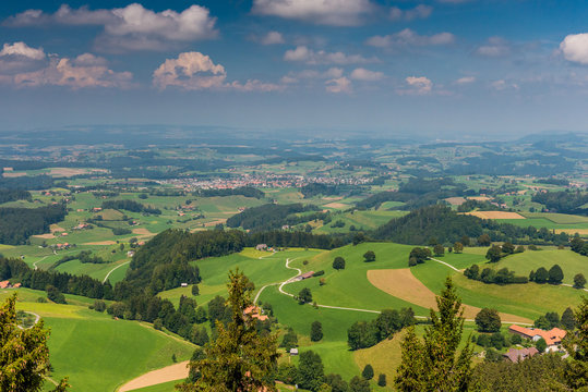 Blick vom Guggisbergli Richtung Bern