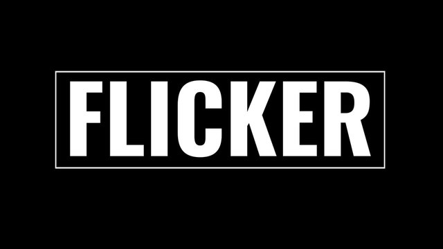Flicker Title