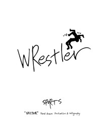 스포츠 포스터 / 손으로 그린 스포츠 그림