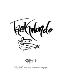 스포츠 포스터 / 손으로 그린 스포츠 그림