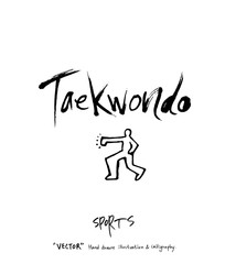 스포츠 포스터 / 손으로 그린 스포츠 그림