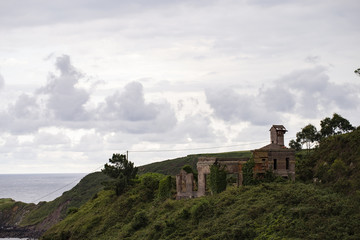 Abandoned iron ore mine 