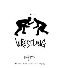 스포츠 포스터 / 손으로 그린 스포츠 그림