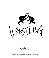 스포츠 포스터 / 손으로 그린 스포츠 그림