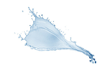 Water,water splash isolated on white background 