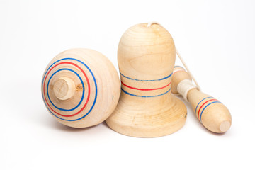 Fototapeta na wymiar Chilean wooden toys