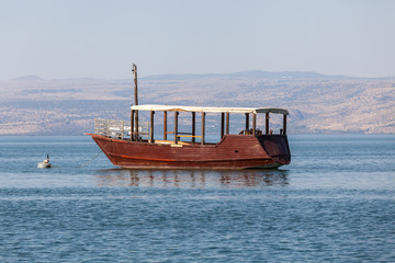 View of Sea of Galilee - obrazy, fototapety, plakaty