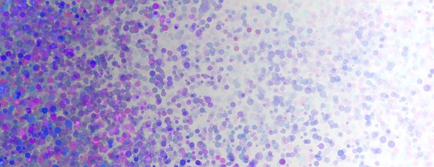 abstract background with purple and blue paint drips drops and spatter on border into gradient white color, modern website wallpaper design
