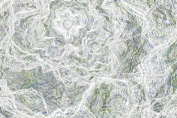 Abstract conceptual messy lines wave. Surface, color, vector & decoration.