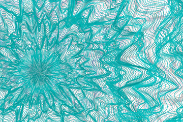 Abstract lines wave pattern generative art background. Wallpaper, color, shape & backdrop.
