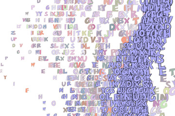 Background abstract alphabets letters. Type, word, surface & wallpaper.