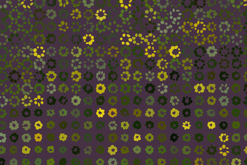 Abstract circles or ellipses geometric pattern, colorful & artistic for graphic design. Vector, sphere, details & digital.