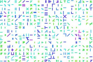 Abstract illustrations of line or shape, conceptual. Drawing, cover, design & graphic.