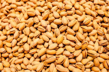 Pistachio bag on the market