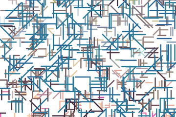 Artistic line or shape illustrations background, good for graphic design, wallpapers or booklets.