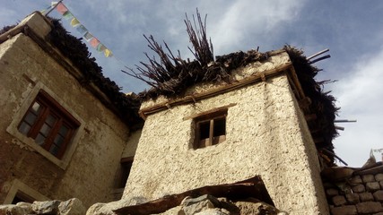 ancient national tibetan house
