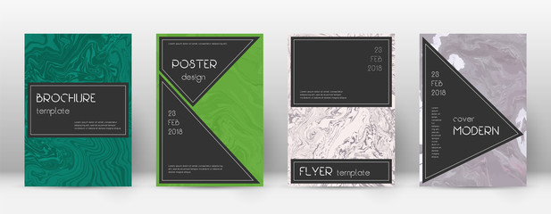 Abstract cover. Emotional design template. Suminagashi marble black poster. Emotional trendy abstrac
