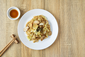 Japanese Food Noodles Yakisoba