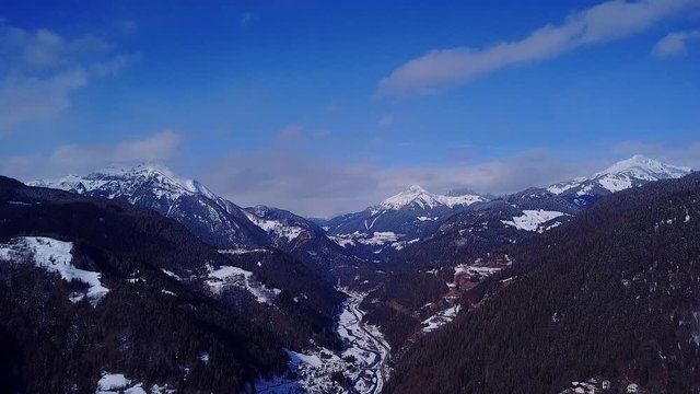 dolomites mountains in Italy