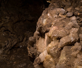 Bergkristalle in der Kristallhöle