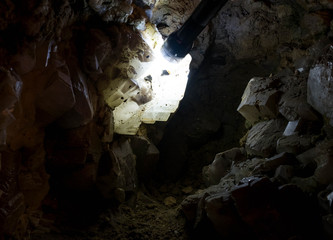 Bergkristalle in der Kristallhöle