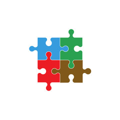 Puzzle vector icon