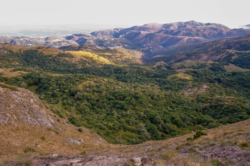 Naklejka premium Alta Via in Liguria Region Italy