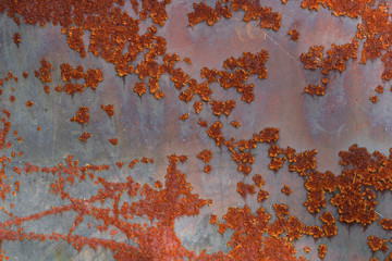 old rusty metal surface texture