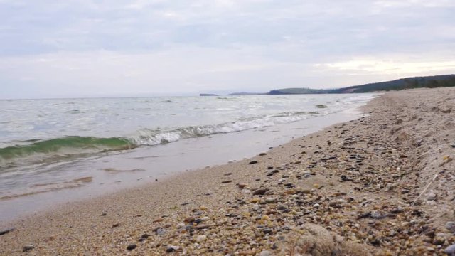 Sandy Beach of Olkhon island