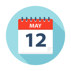 May 12 - Calendar Icon