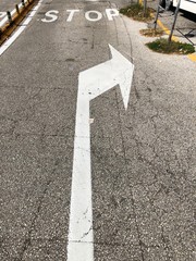 segnaletica stradale freccia stop disabili strisce pedonali bus autobus codice stradale polizia...