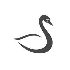 Obraz premium Swan logo, Swan Icon