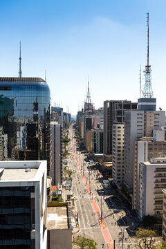 Paulista Avenue, Sao Paulo, Brazil