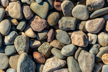 Stone pebble as a background