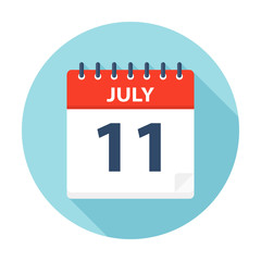 July 11 - Calendar Icon