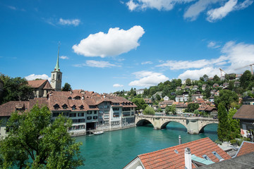 Fototapeta na wymiar View of the city Bern